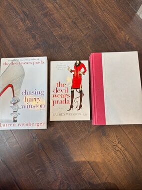 Set of 3 Lauren Weisberger novels